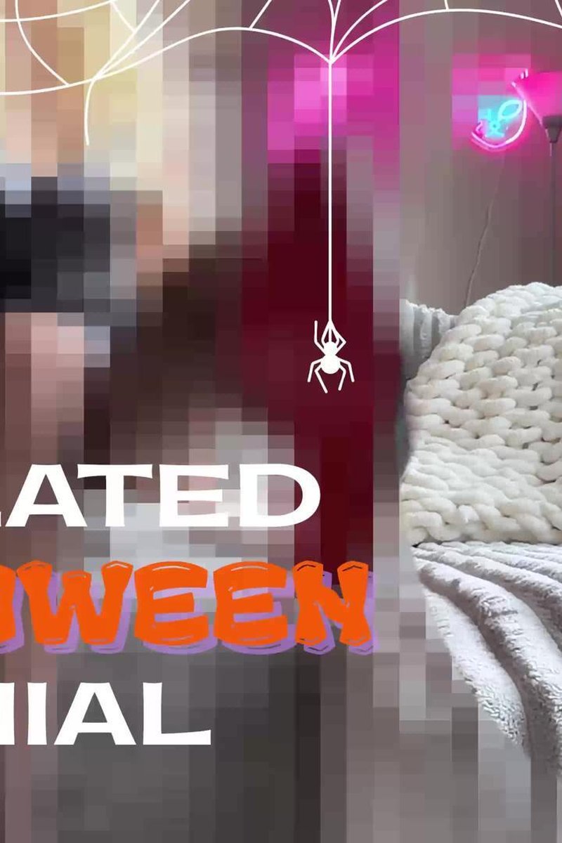 Pixelated Halloween Goddess Denial- Humiliating Beta Tease & Countdown JOI - Screenshot 1 of 4 - Femdom