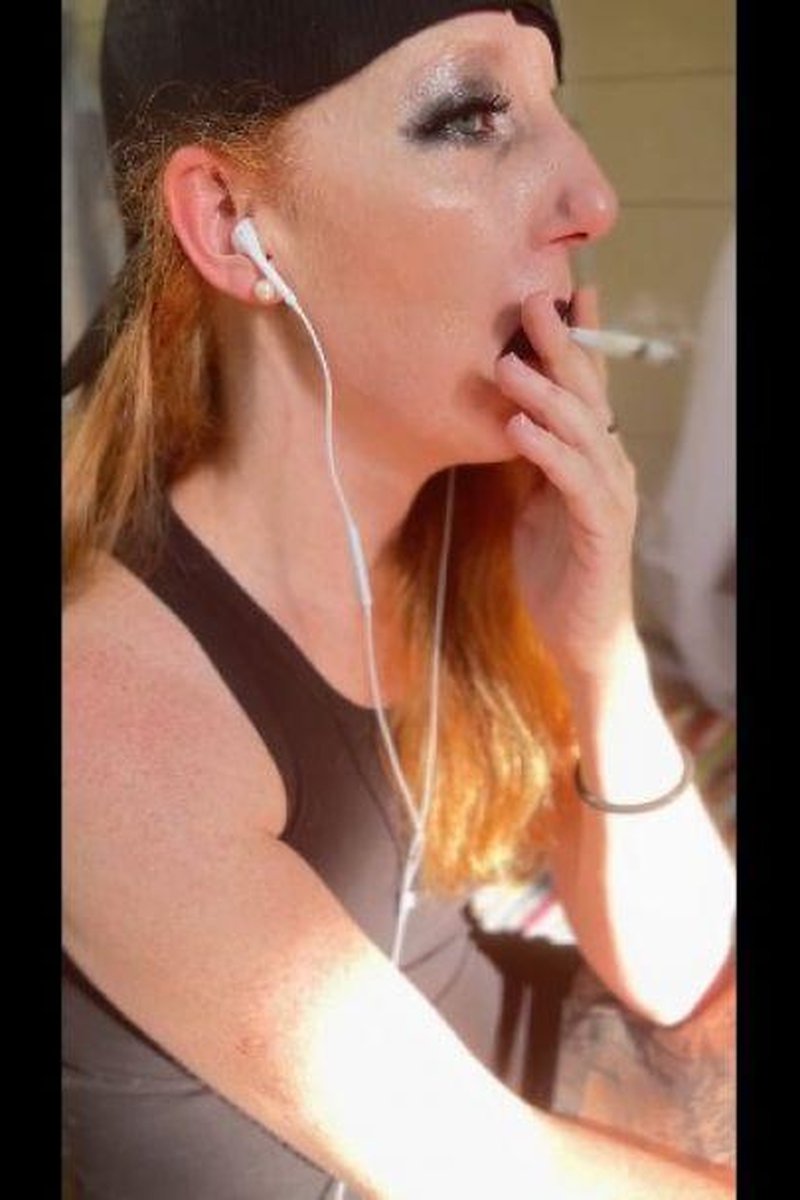 ASMR Smoking - Screenshot 1 of 4 - Eye Contact
