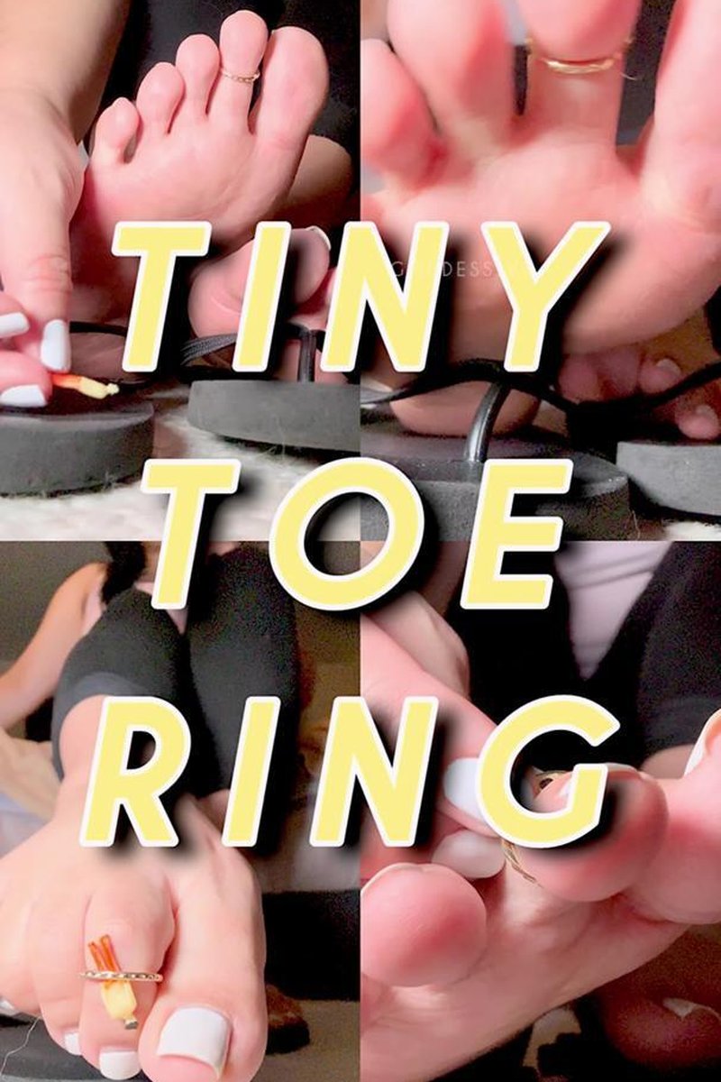 Tiny Toe Ring - Screenshot 1 of 4 - Asian