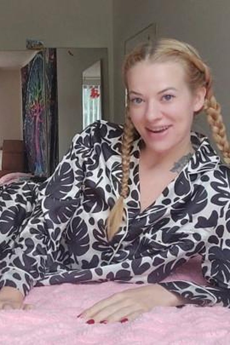Double Orgasm From Masterbating - Screenshot 1 of 4 - Blonde Hair (Female)