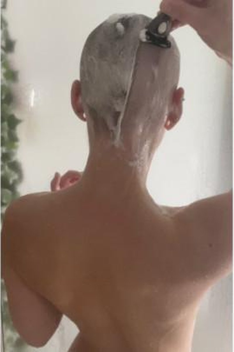 Headshaving + Soapy Titty Play - Screenshot 1 of 4 - Big Tits