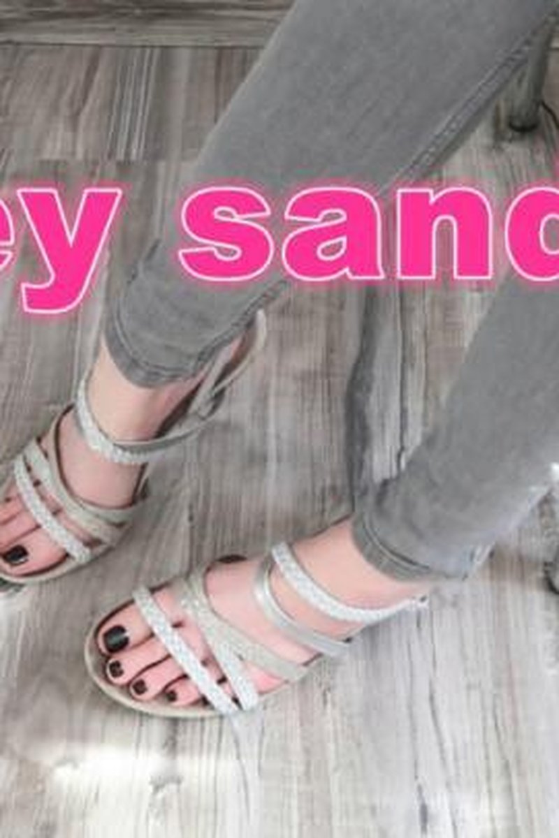 Grey Sandals - Screenshot 1 of 4 - Foot Fetish