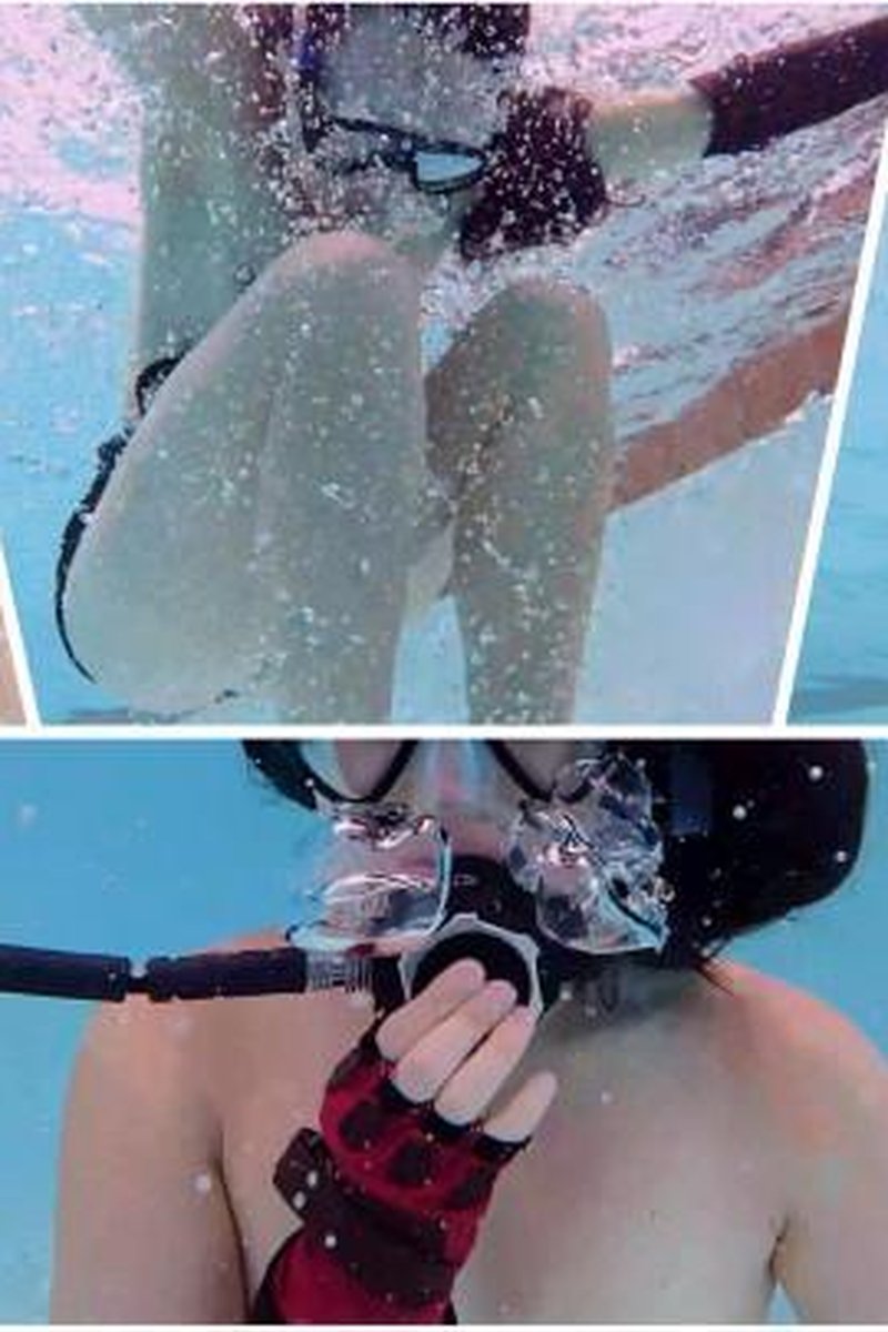 Tifa Lockhart Underwater Scuba Forward Rolls - Screenshot 1 of 4 - Babes