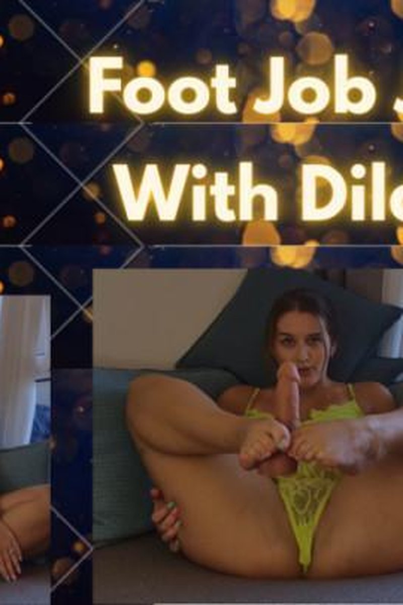 JOI Dildo Footjob - Screenshot 1 of 4 - Feetworship