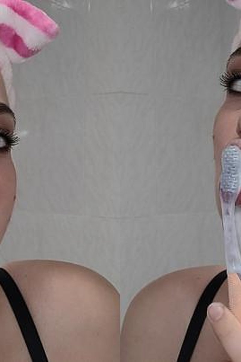 Brushing Teeth - Screenshot 1 of 4 - Face Fetish