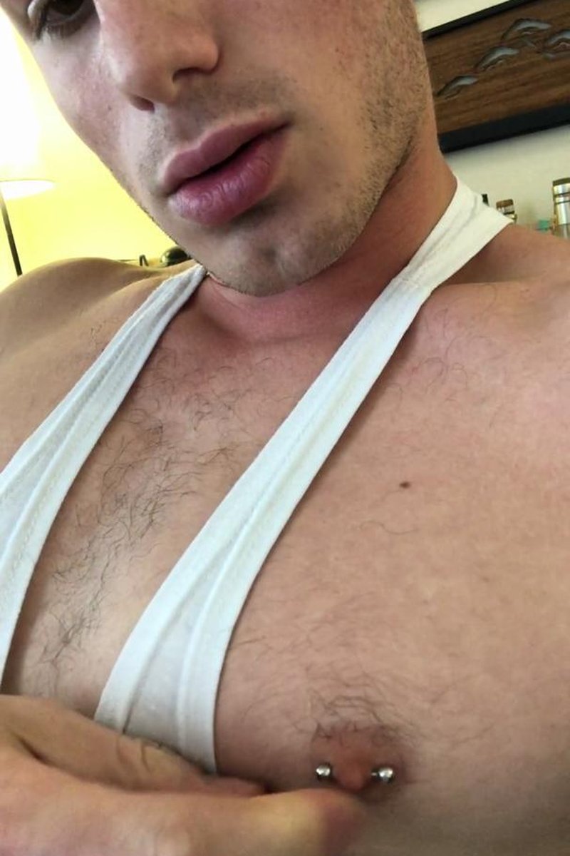 My Nipples Are So Sensitive It Makes Me Cock Throb - Screenshot 1 of 4 - Alex Grant
