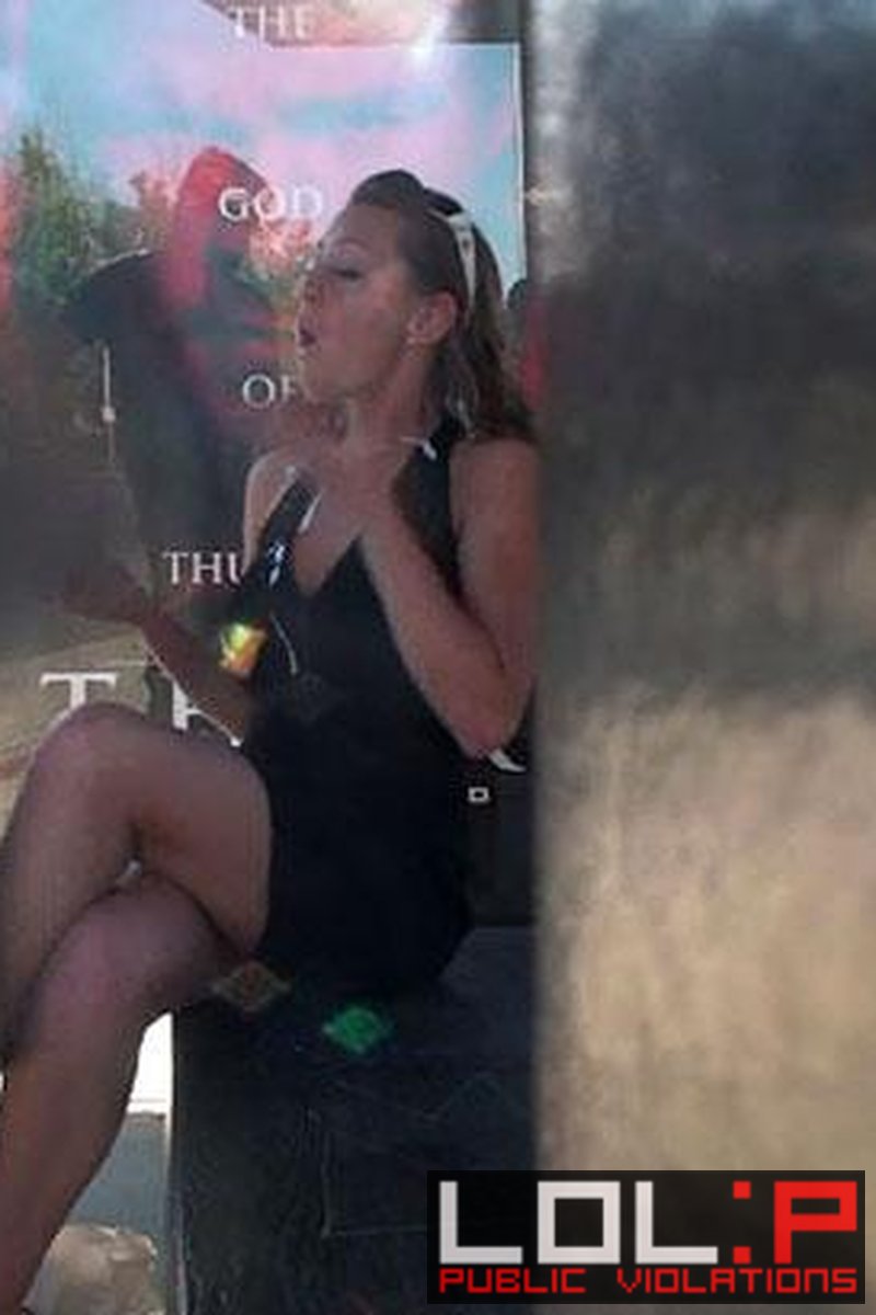 Public Cumshot Violation - Screenshot 1 of 4 - Amateur