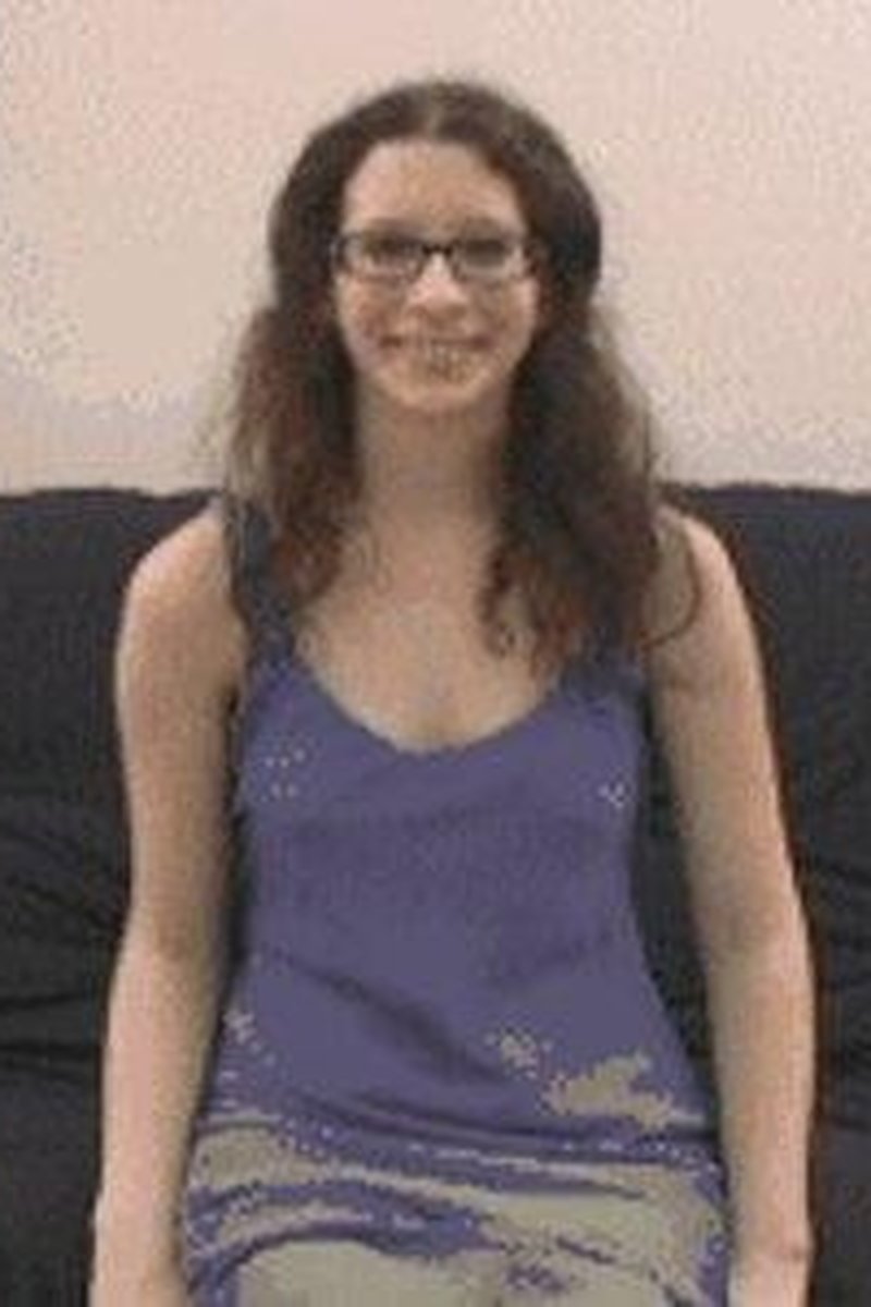 Autumn Stars in Hi My Name Is Autumn and I Am a Self-Professed Nerd Doing My First and Only Adult Video in Which Steve Teaces Me How to Deep Throat Cock and Then I Swallow a Huge Load of Steve's Cum Before He Then Plows Both My Pussy and Ass Finishing by - Screenshot 1 of 4