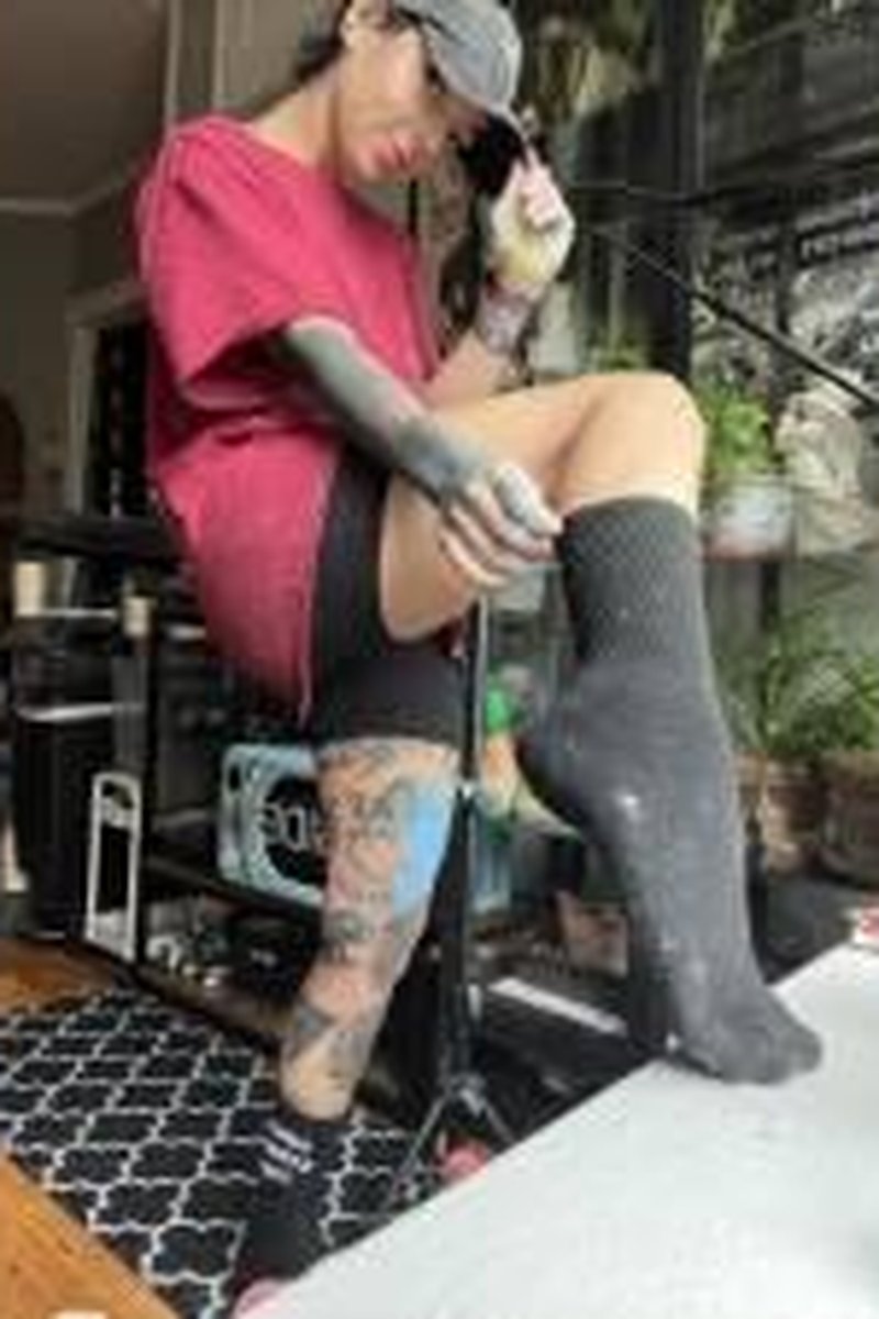 Stinky Mural Socks! - Screenshot 1 of 4 - Foot Fetish
