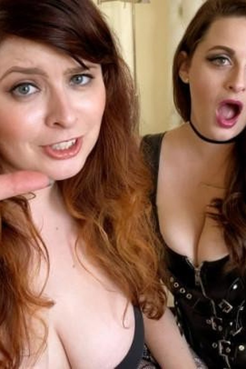 G/G Bea + Kat Share What a Loser You Are - Screenshot 1 of 4 - Femdom