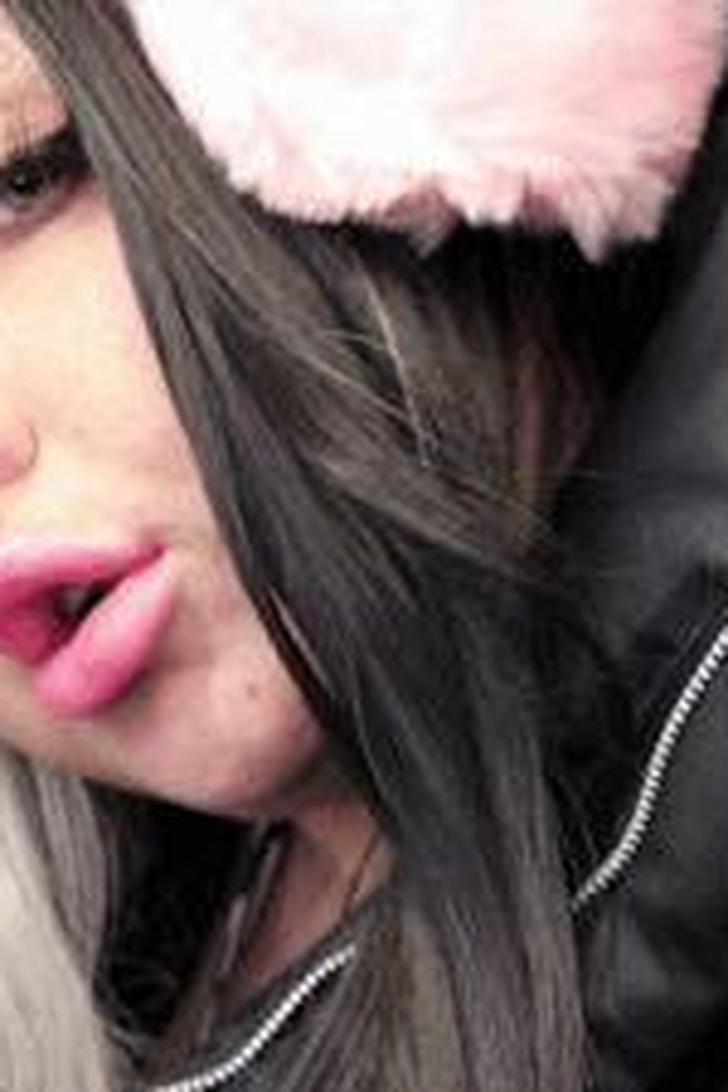 Puffy Coat And Pink Earmuffs (1080) - Screenshot 1 of 4 - Body Worship