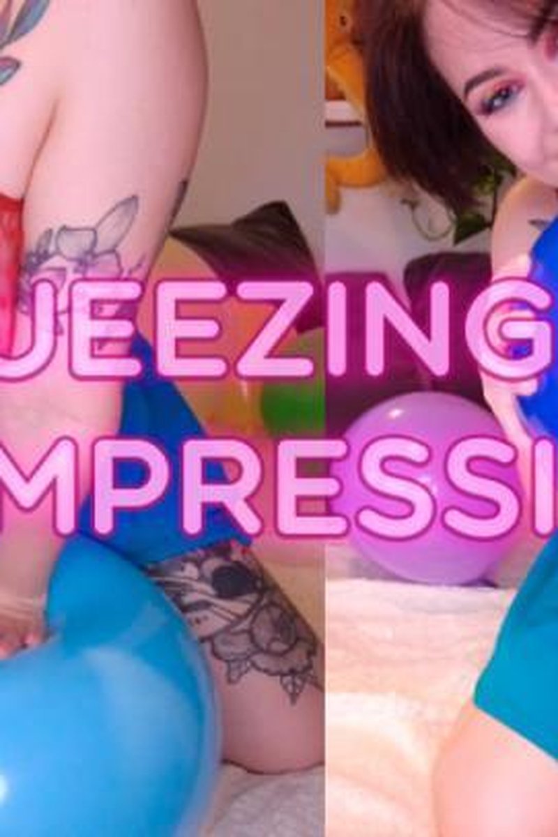Balloons Squeezing+Compressing Nonpop - Screenshot 1 of 4 - Balloon Fetish