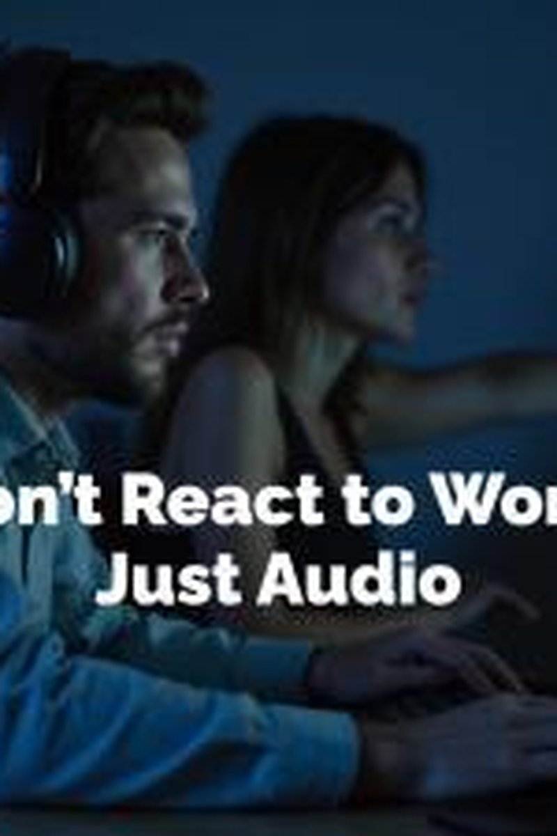 You Don't React To Women -- Just Audio - Screenshot 1 of 4 - Addiction Fetish