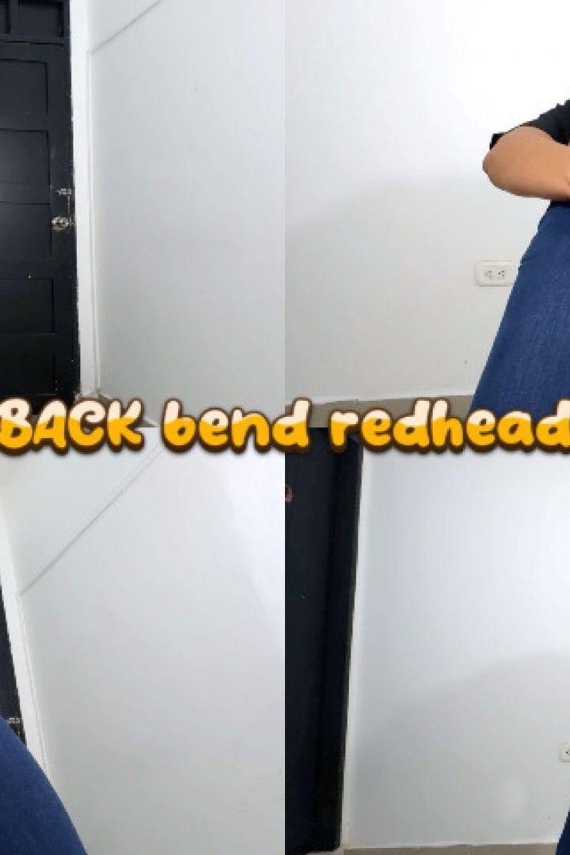 Back Bend Redhead - Screenshot 1 of 4 - Bendover