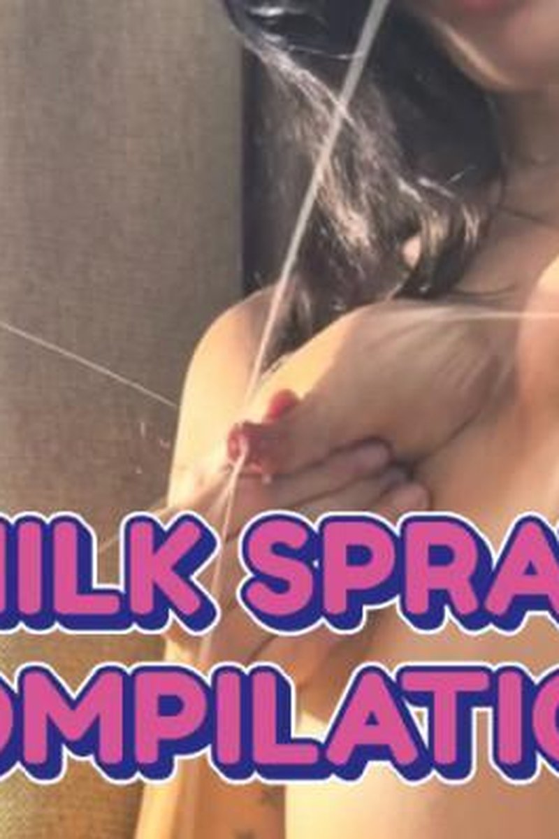 Lactating Milk Spraying Compilation - Screenshot 1 of 4 - Breastmilkspraying