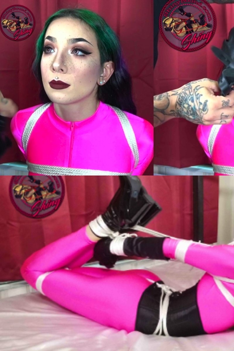 Living Doll Hogtied Hooded and Ring Gagged - Screenshot 1 of 4 - Bondage