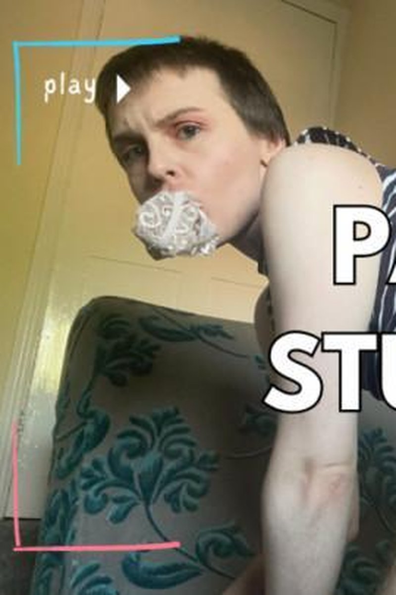 Panty Stuffing - Screenshot 1 of 4 - Hairy Pussy