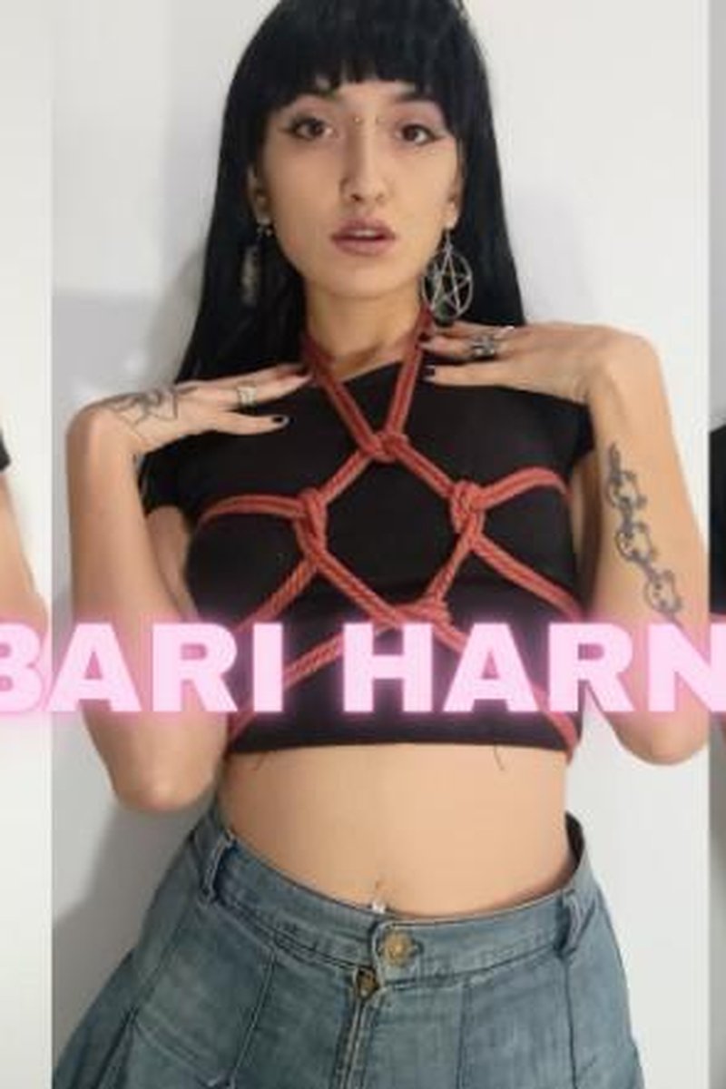 Shibari Harness Tutorial - Screenshot 1 of 4 - BDSM