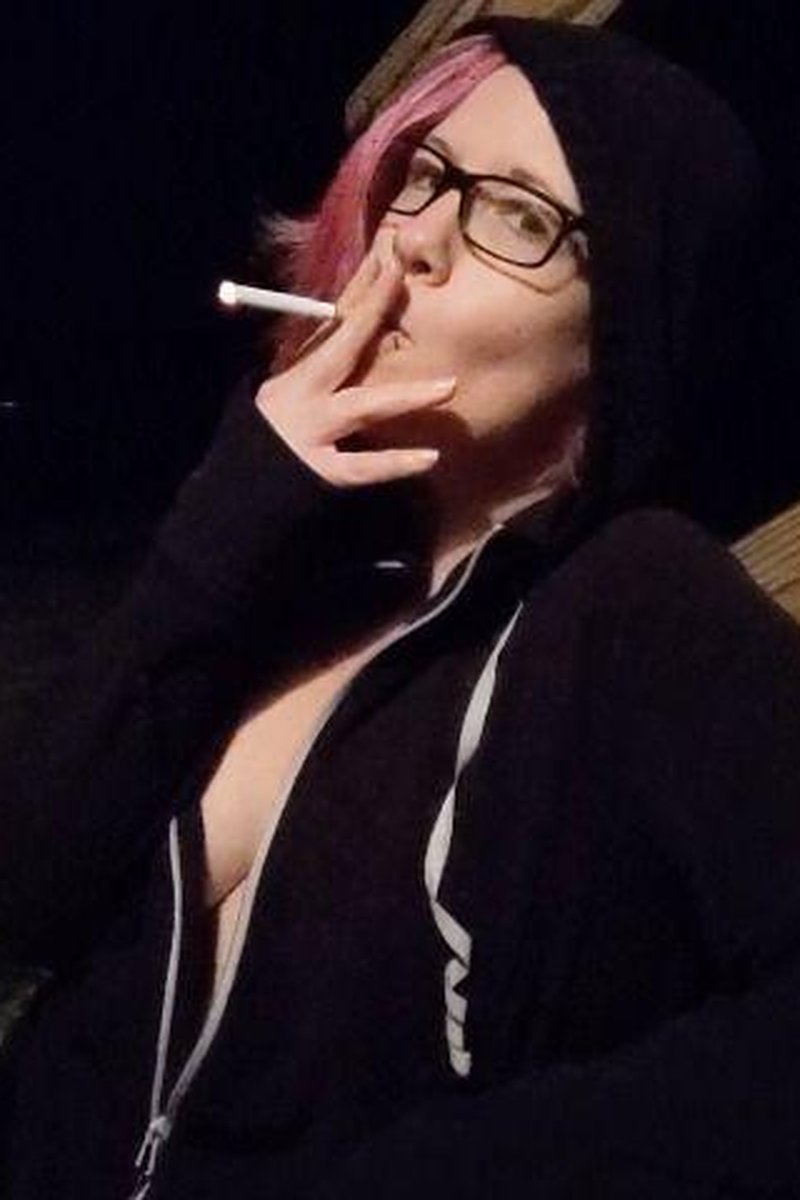 Nighttime Smoking - Screenshot 1 of 4 - Nipples