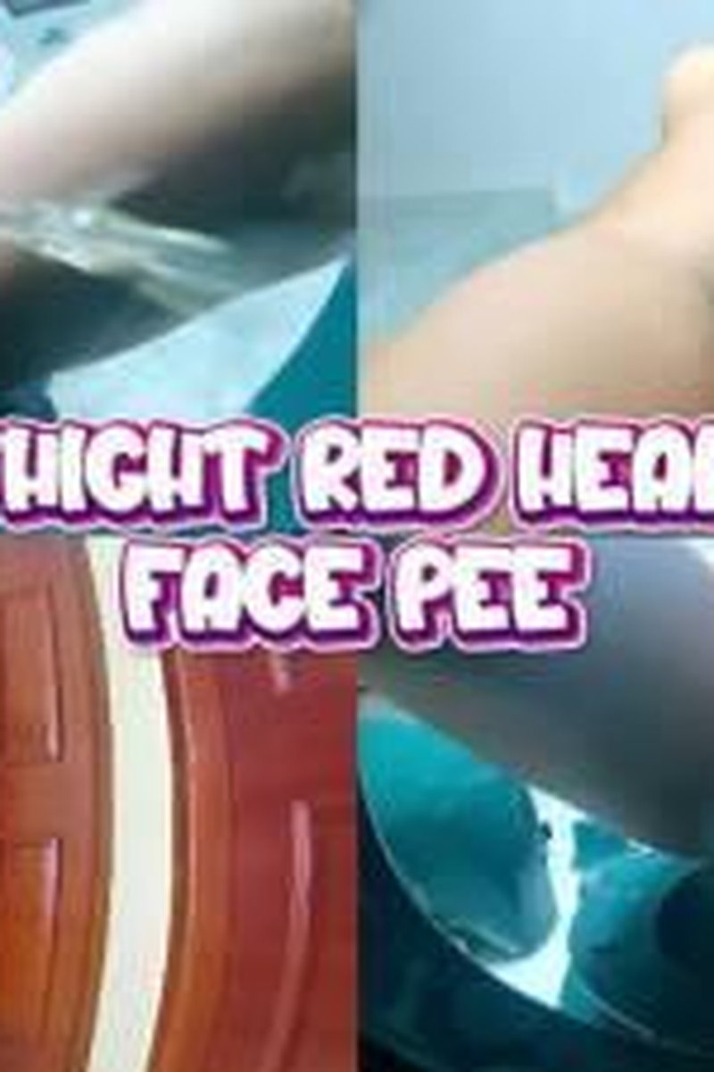 Thight Red Head Face Pee - Screenshot 1 of 4 - Face Fetish