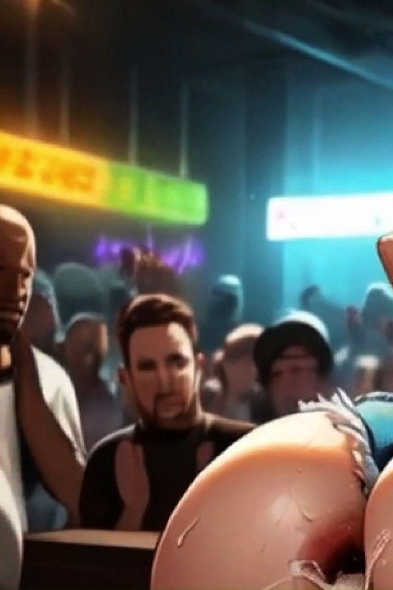 Clips From Spicy Toons: Misty In A Mosh Pit - Screenshot 1 of 4 - Cartoon Character