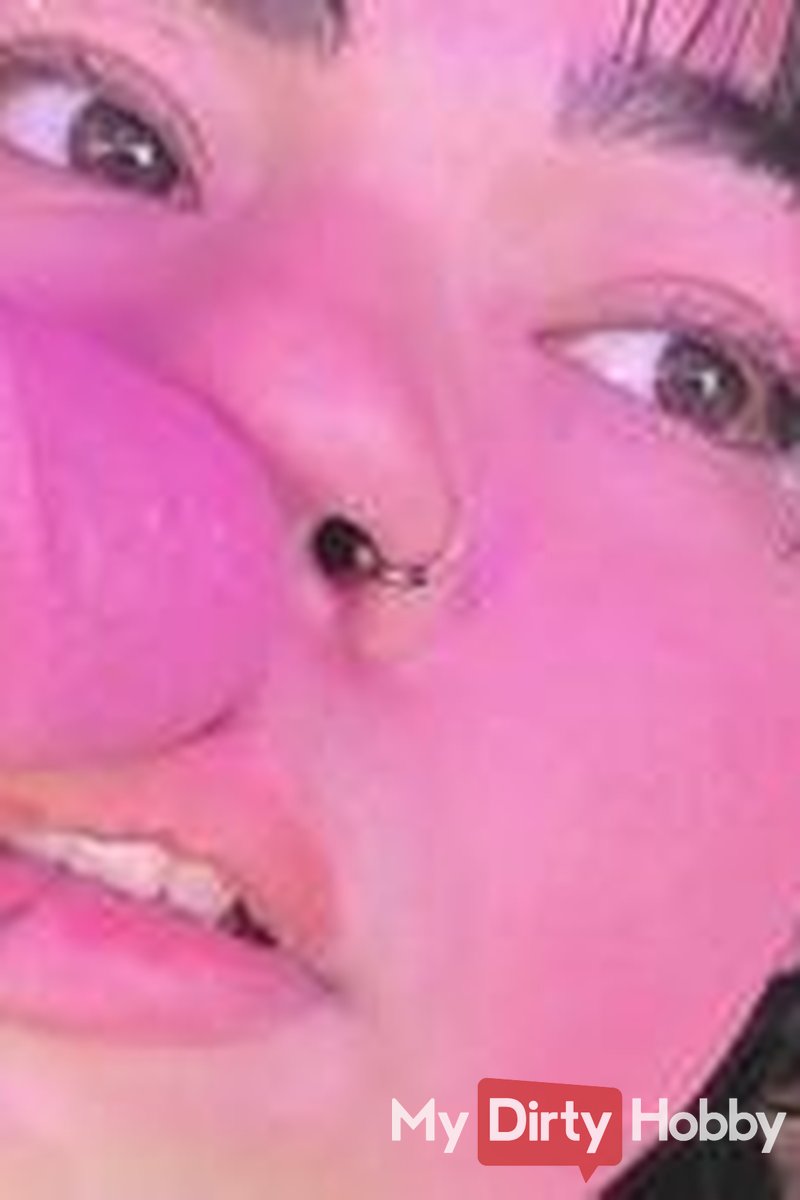 Nose Fetish, with Piercings + Cock - Screenshot 1 of 4 - Samantacutexxx