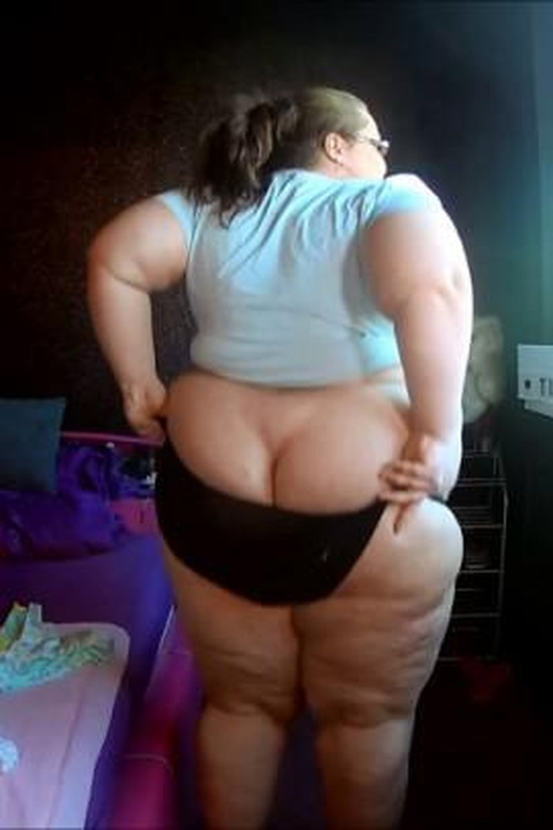 Fat Ass In Tiny Slips - Screenshot 1 of 4 - Ass Worship