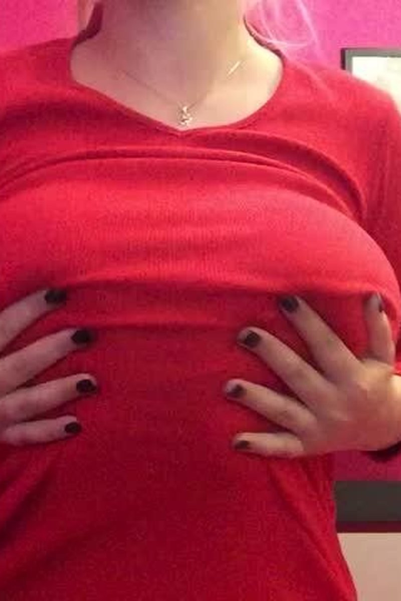 New!!! Sucking My Boobs, Nipples - Screenshot 1 of 4 - BBW