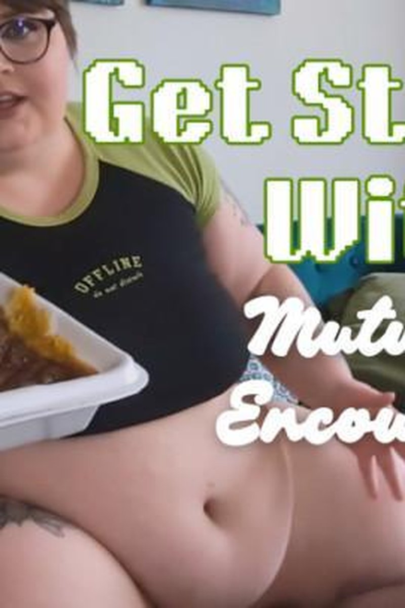 Get Stuffed With Me: Mutual Gainer Encouragement - Screenshot 1 of 4 - BBW