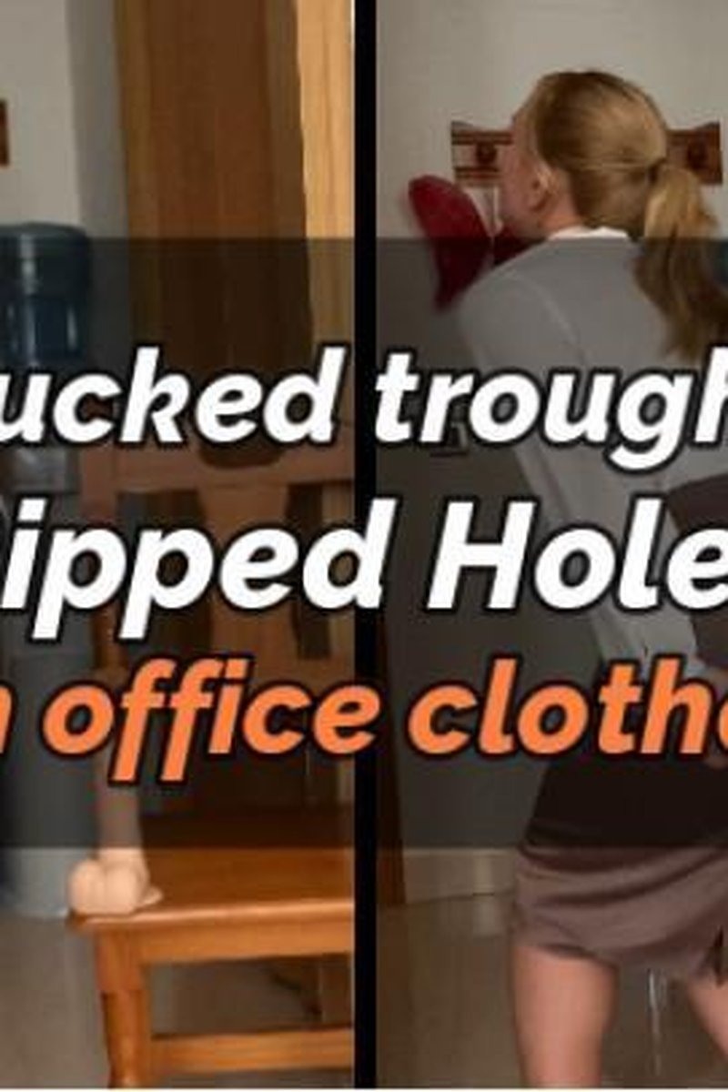 Fucked Ripped Holes In Office Clothes - Screenshot 1 of 4 - Clothing Destruction / Removal