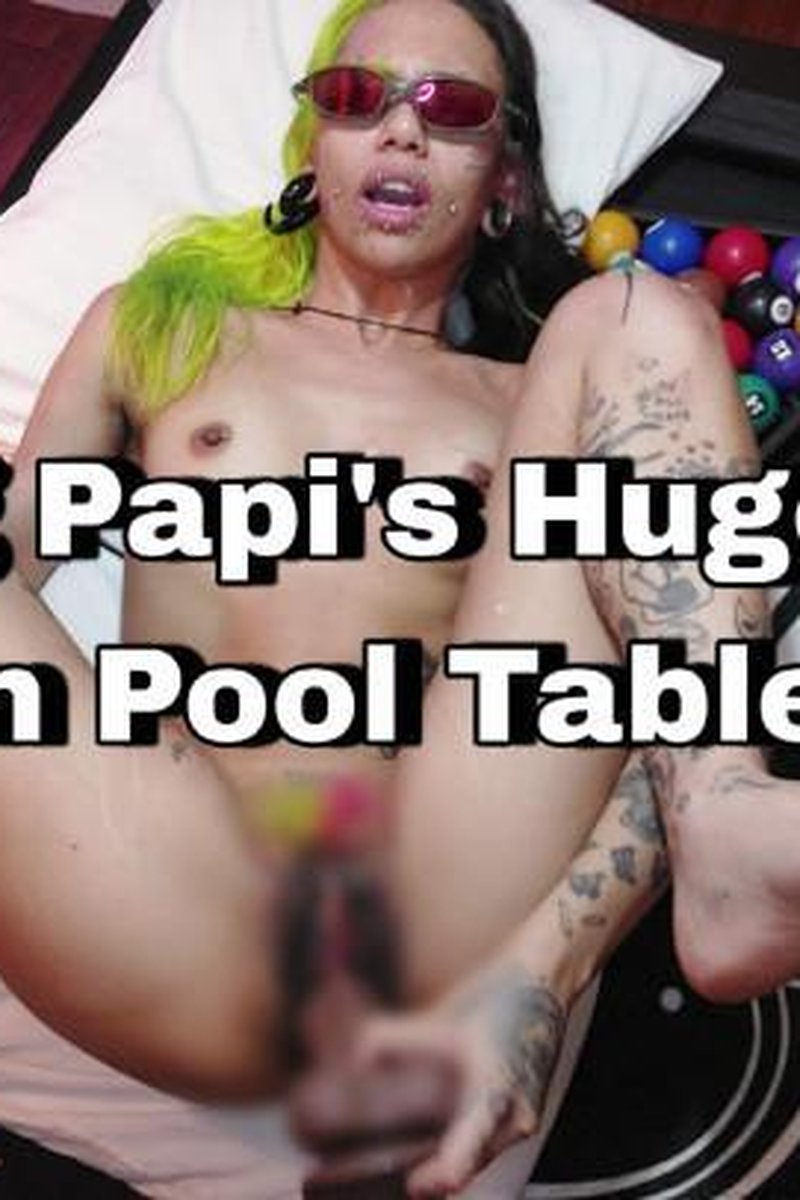 Fucking On Pool Table - Screenshot 1 of 4 - Blowjob
