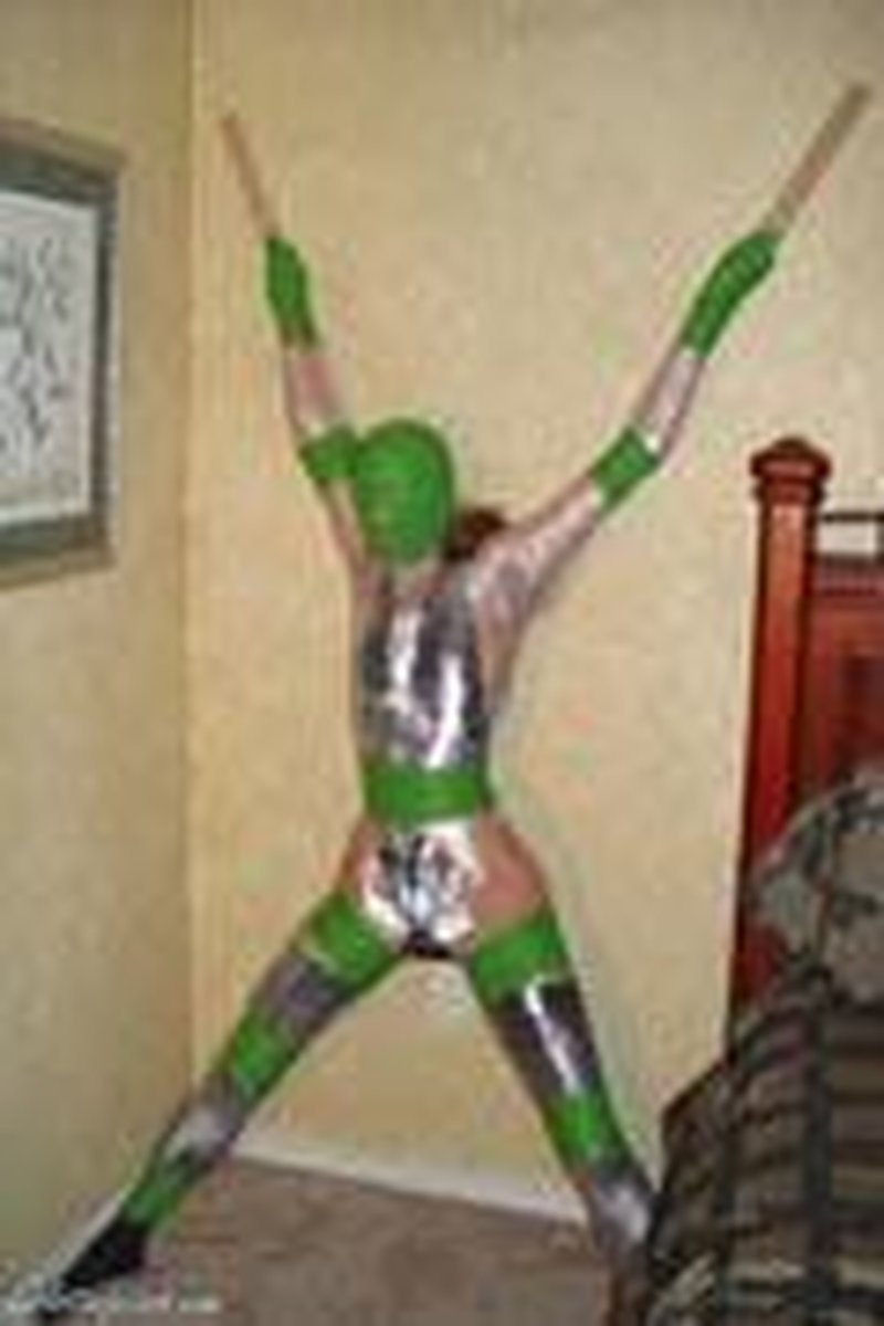 X Frame Wrapped - Screenshot 1 of 4 - Bondage