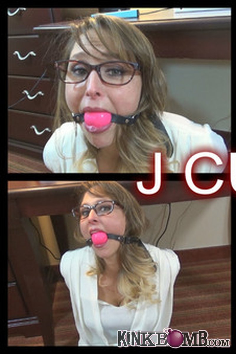 J Cuff Productions: Talking Ball Gags with Tiffany - Screenshot 1 of 4 - Bondage
