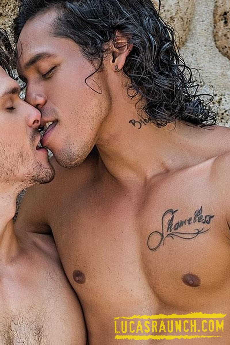 Alejandro Castillo Pisses on Devin Franco By the Ocean - Screenshot 1 of 4 - Alejandro Castillo