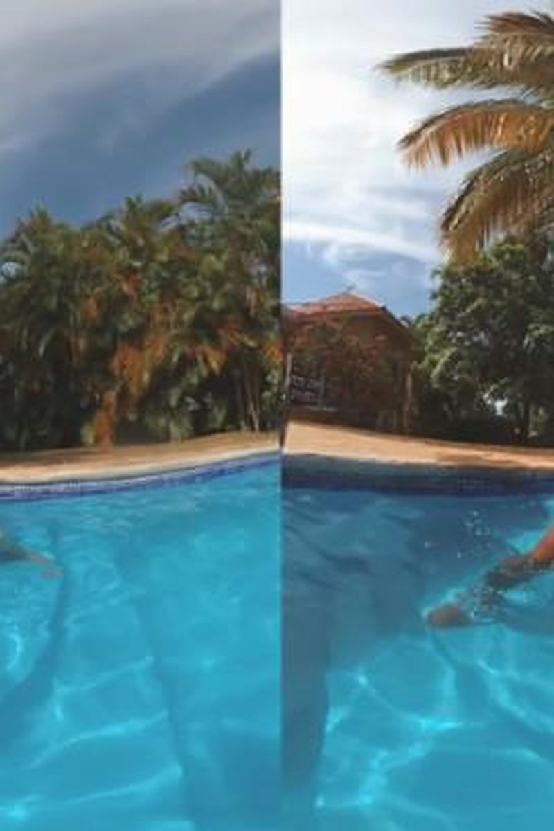 VR180 Double Titplay Under Caribbean Sun - Screenshot 1 of 4 - BBW