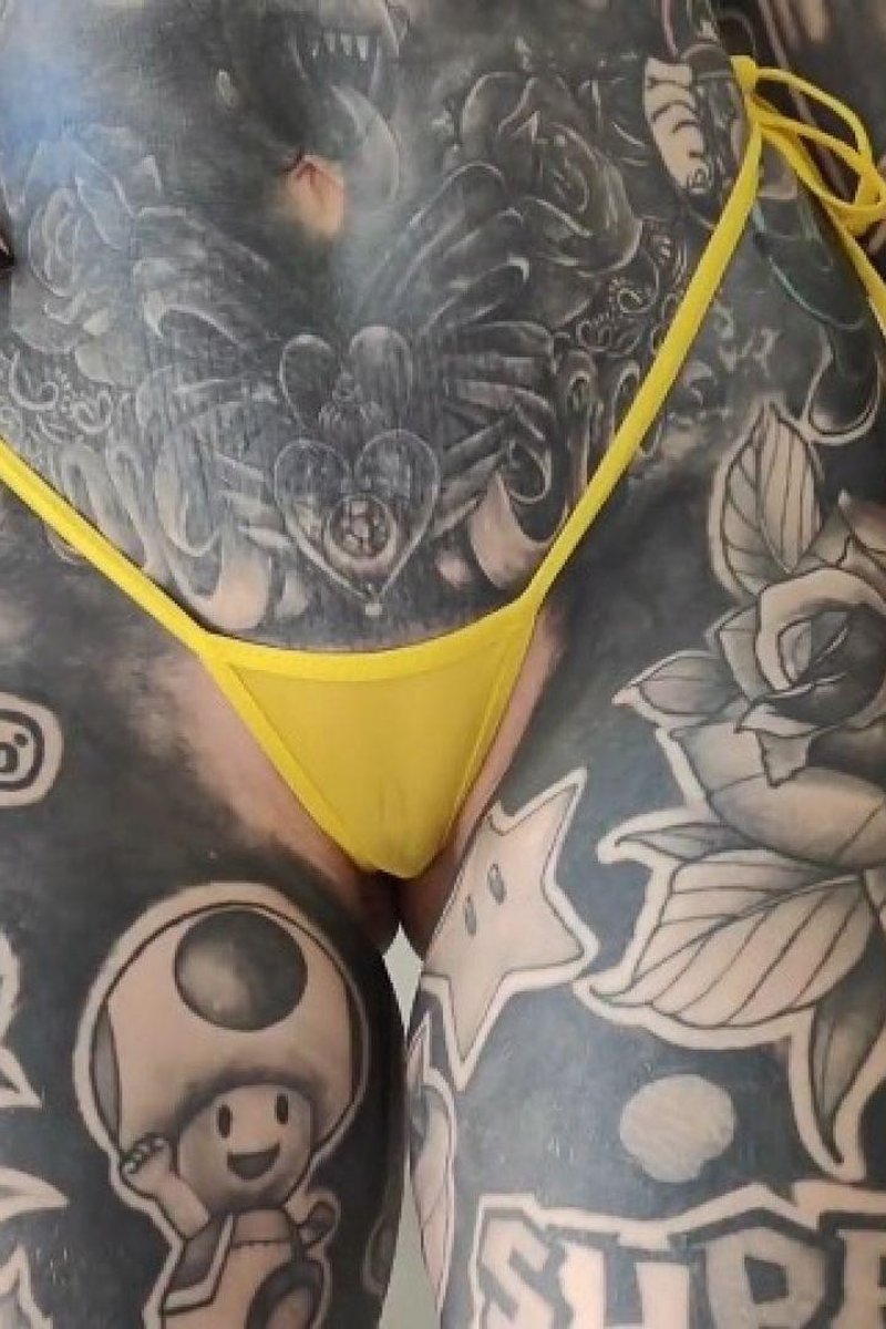 Sheer Micro Bikini Try on Haul Compilation Melody Radford - Screenshot 1 of 4 - Belly Fetish