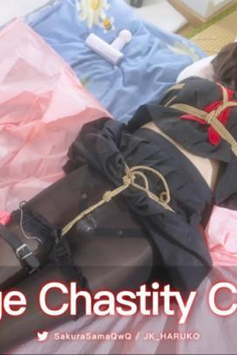 Kmm-77 - Jk Bondage Chastity Cumshot - Screenshot 1 of 4 - Ass Fetish