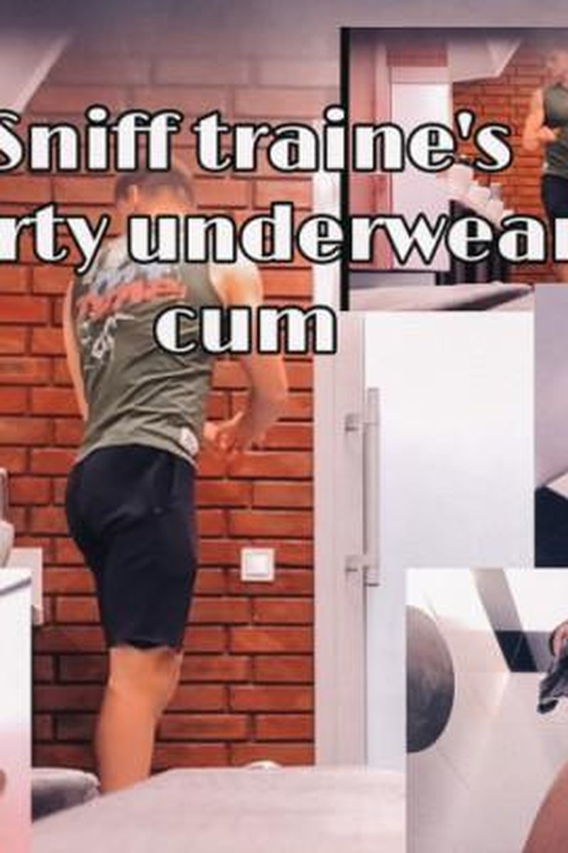 Trainer's Dirty Underwear Sniffing Cum - Screenshot 1 of 4 - Big Ass