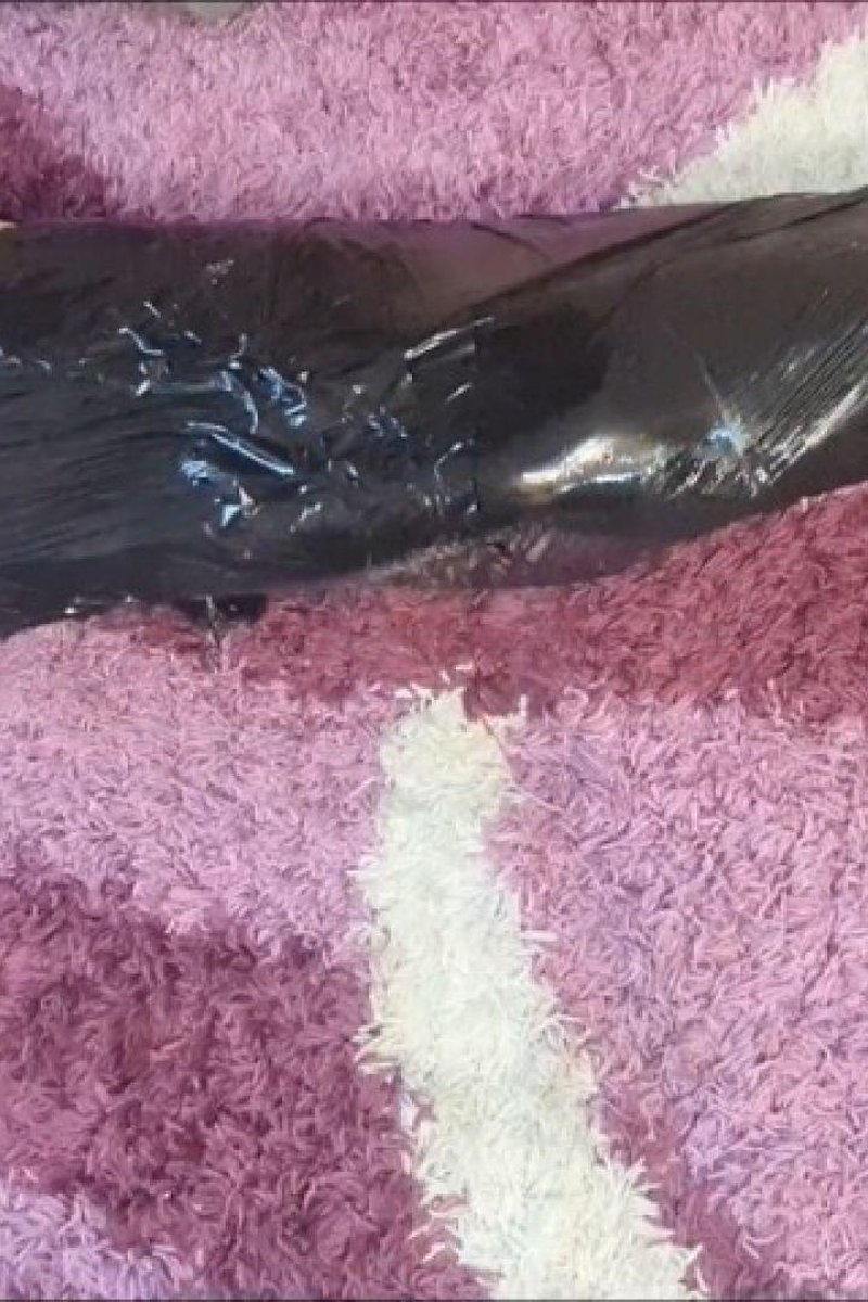 Plastic Wrap Mummification - Screenshot 1 of 4 - Bondage