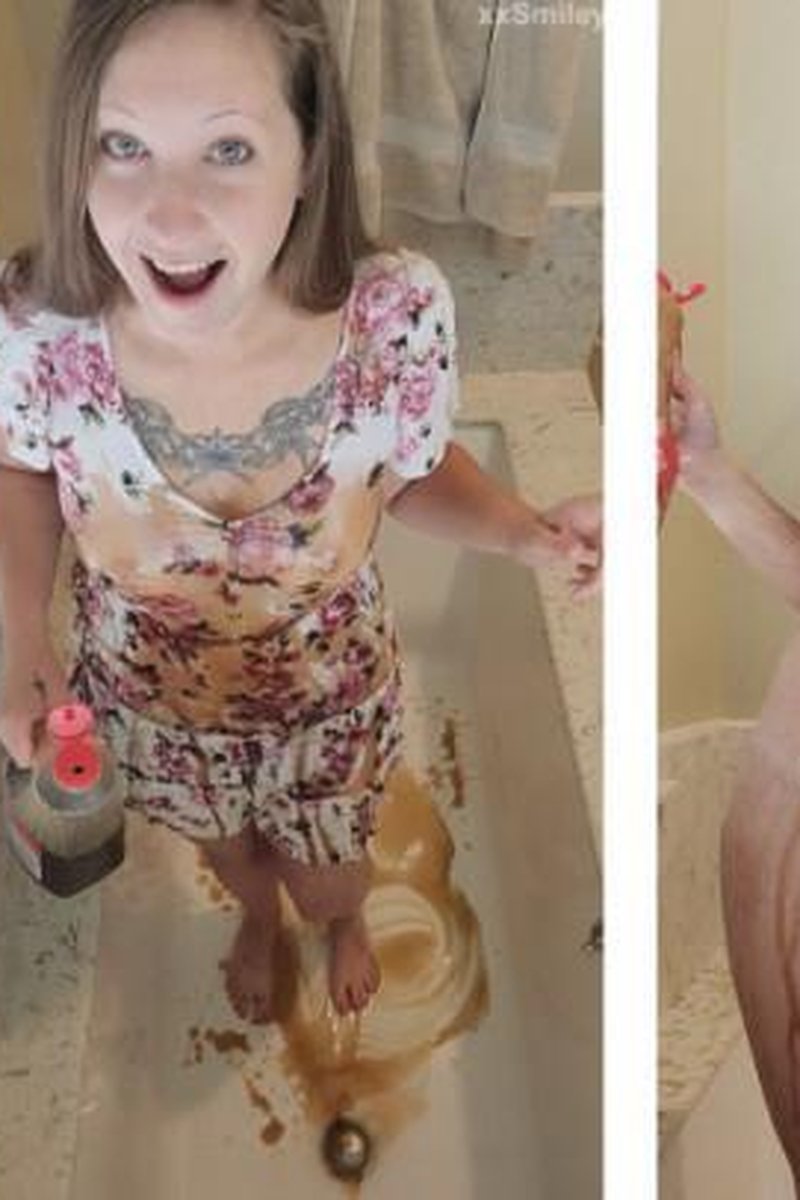 Maple Syrup Sploshing - Screenshot 1 of 4 - Clothing Destruction / Removal