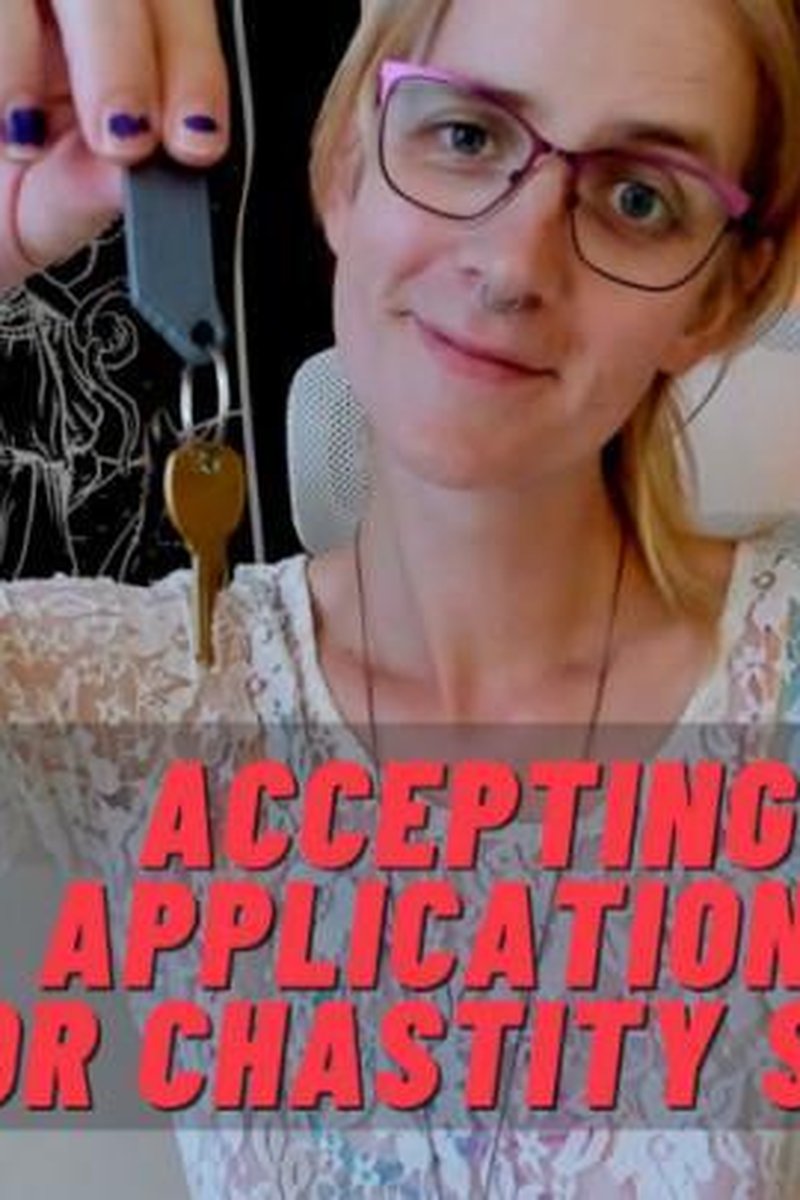Keyholder Accepting Chastity Application - Screenshot 1 of 4 - Chastity Toys