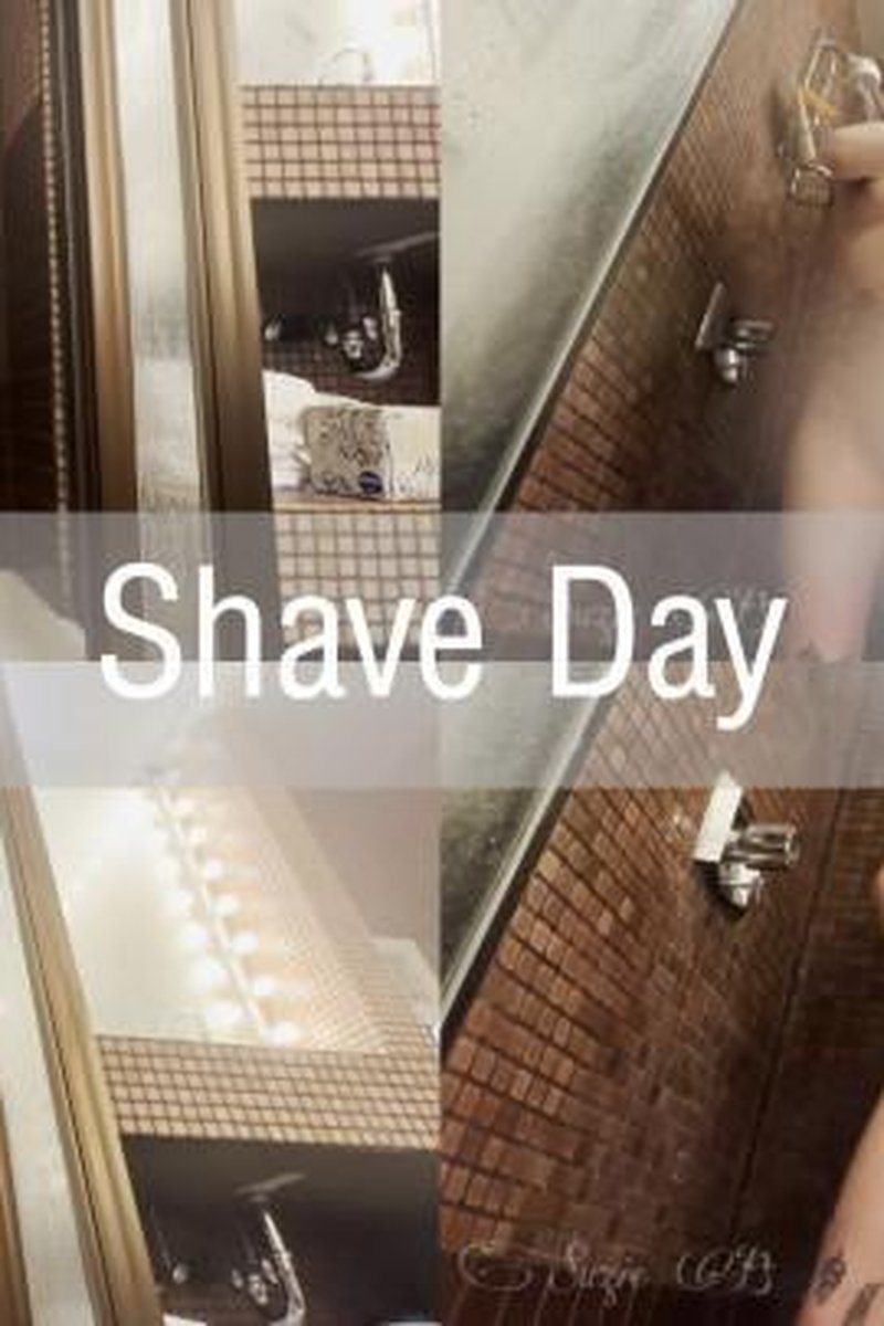 Shave Day - Screenshot 1 of 4 - Hairless Pussy
