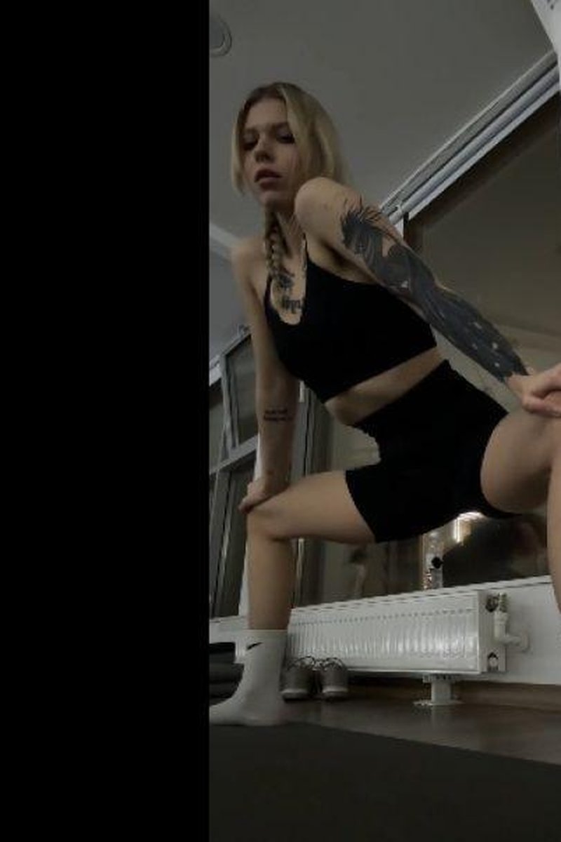 Stretching - Screenshot 1 of 4 - Small Tits