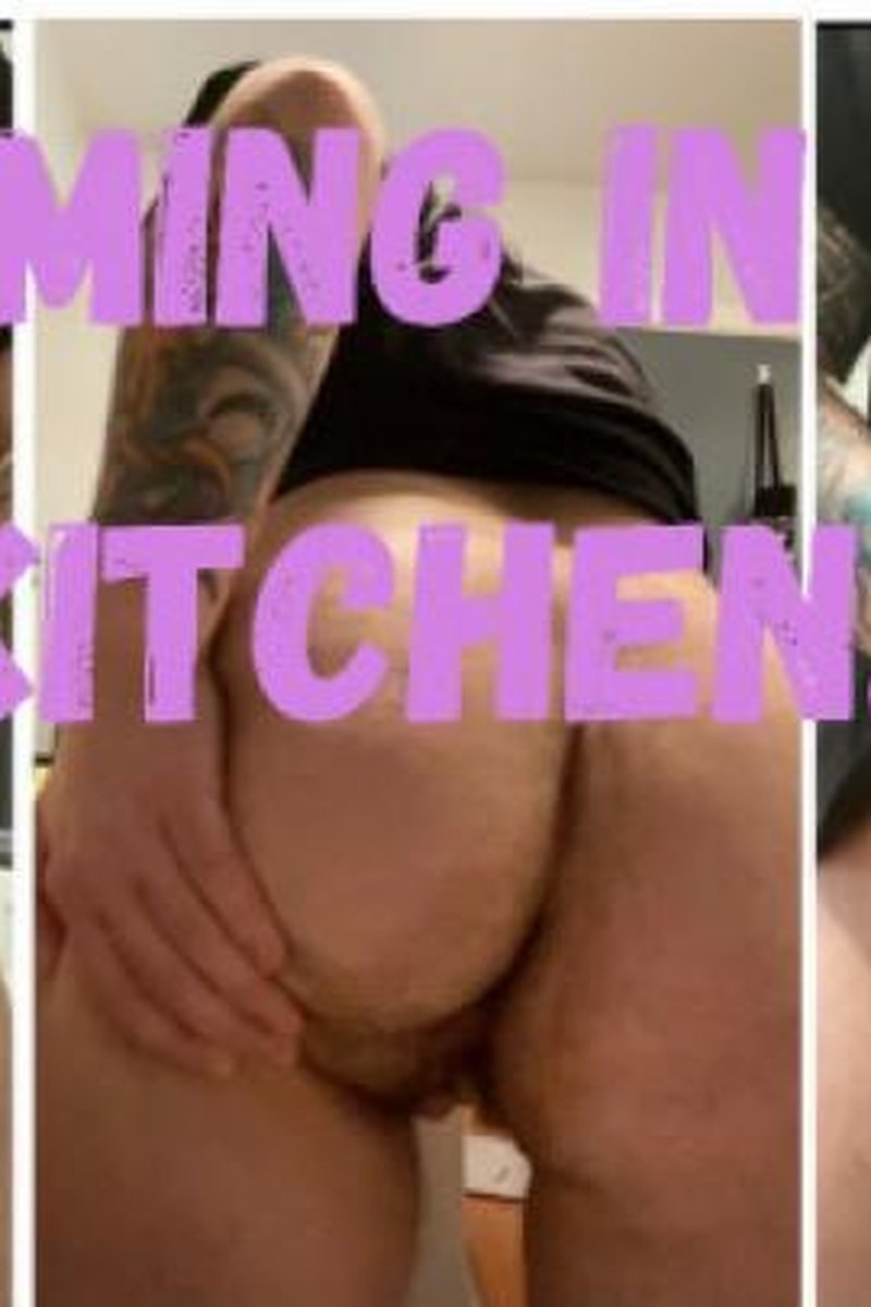 Hairy Ftm Boy Cumming In The Kitchen - Screenshot 1 of 4 - Big Clit