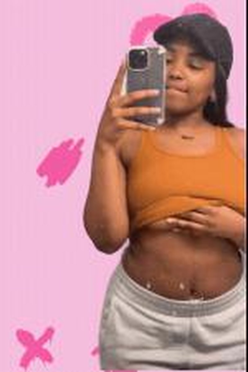 Cute Tit Tease - Screenshot 1 of 4 - Black