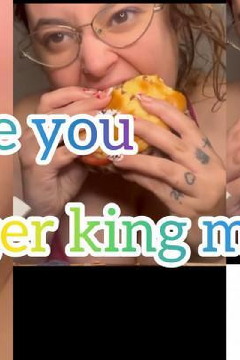 Eating Burger King Menu - Screenshot 1 of 4 - BBW