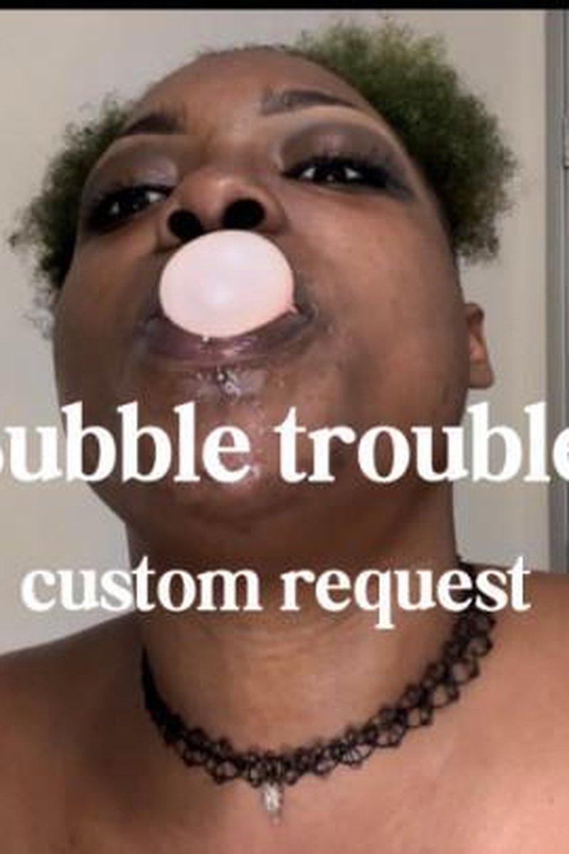 Custom Request Bubble Trouble - Screenshot 1 of 4 - Ass Worship