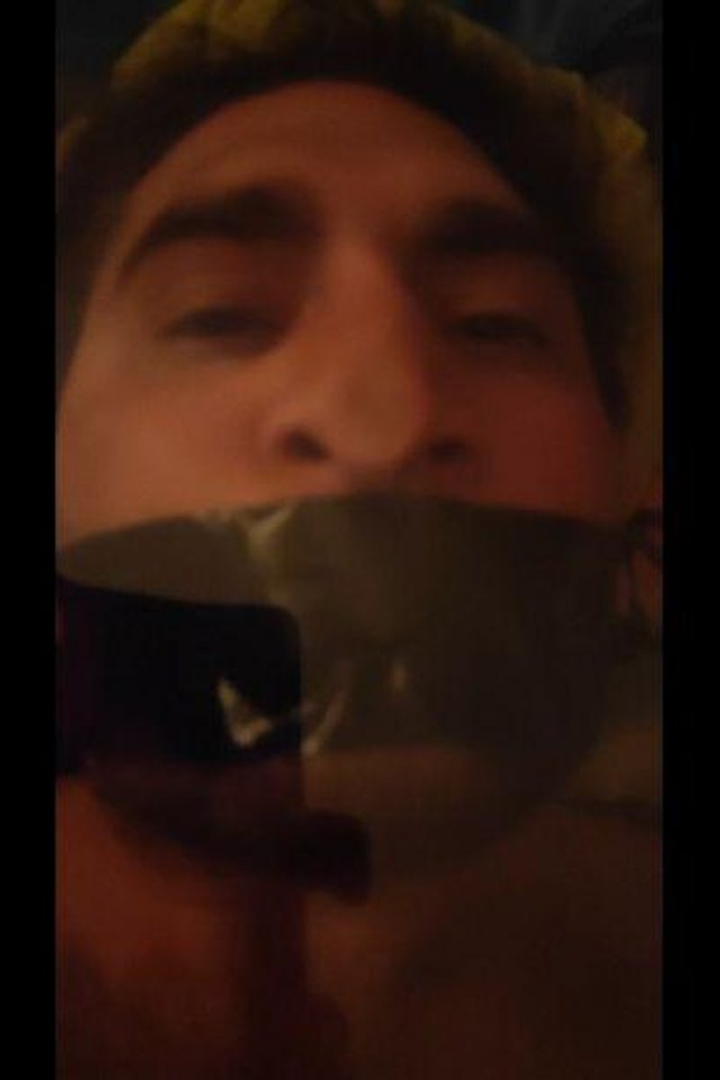 Nose Pressed Flat - Screenshot 1 of 4 - Bondage