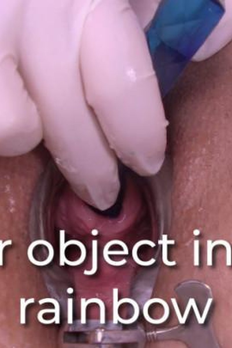 Bladder Object Insertion Rainbow - Captioned - Screenshot 1 of 4 - BDSM