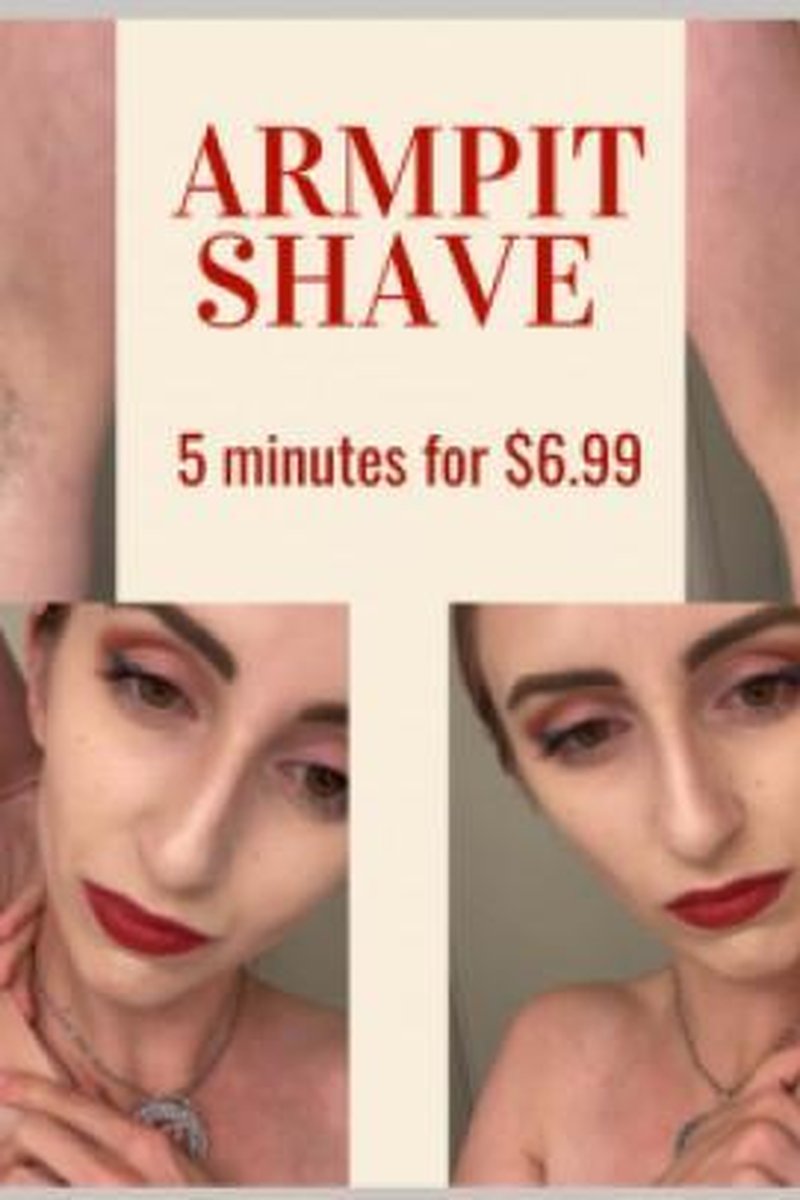 Armpit Shave - Screenshot 1 of 4 - Armpit Fetish